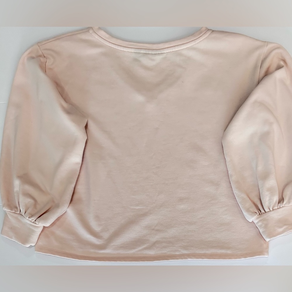 Soft Pink Lounge Set Soft Knit Top Jogger Pants Matching Set Size M Giuliana - Picture 5 of 9